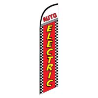 Auto Electric Feather Flag