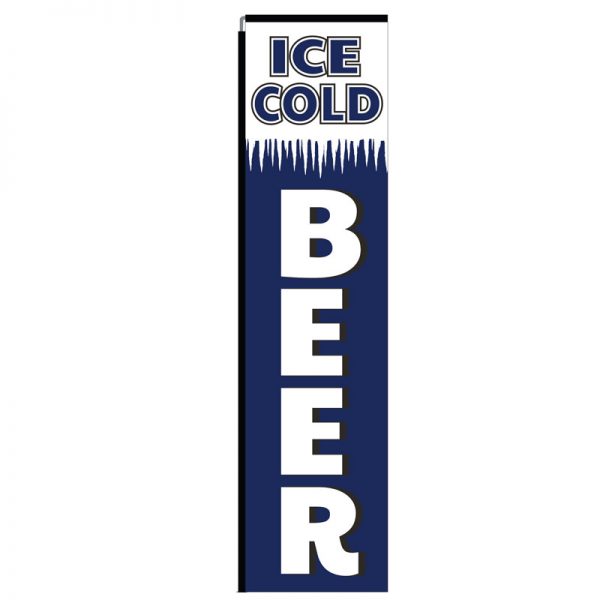 312NS10201 Ice Cold Beer Rectangle Boomer Flags (1)