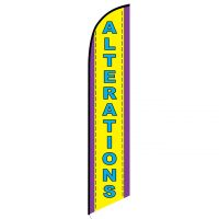 Alterations Feather Flag