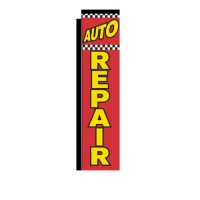 Auto Repair Rectangle Banner Flag