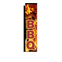 BBQ Rectangle Banner Flag