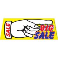 Big Sale Right Windshield Banner