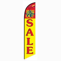 Blowout Sale Feather Flag