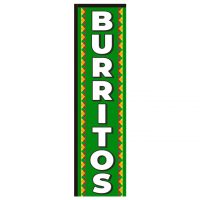 Burritos Rectangle Flag (Green)