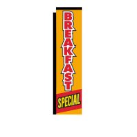 Breakfast Special Rectangle Banner Flag