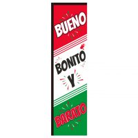 Bueno, Bonito, Y Barato Rectangle Flag