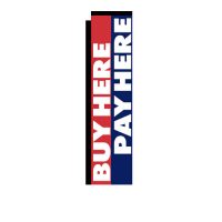 Buy Here Pay Here Rectangle Banner Flag