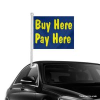 Buy Here Pay Here Window Clip-on Flags