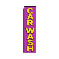 Car Wash Rectangle Flag