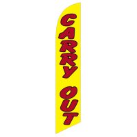 Carry Out Flag Kit with Ground Stake