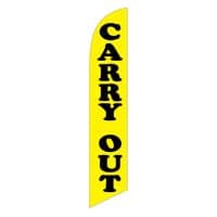 Carry Out Feather Flag