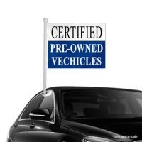 Certified Pre-owned Window Clip-on Flags