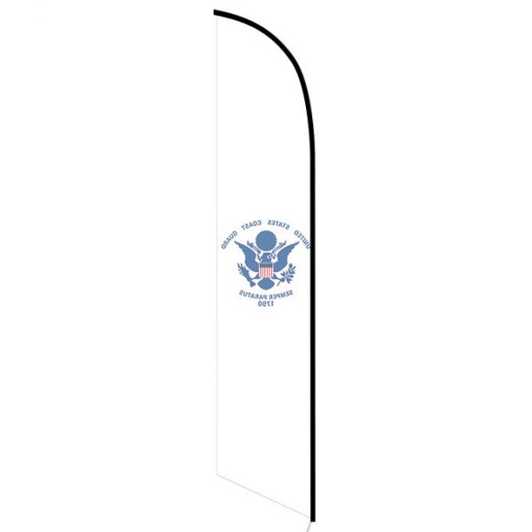 Coast Guard Feather Flag