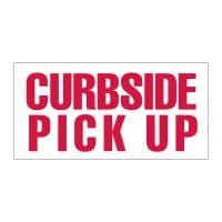 Curb Side Pick Up Vinyl Banner