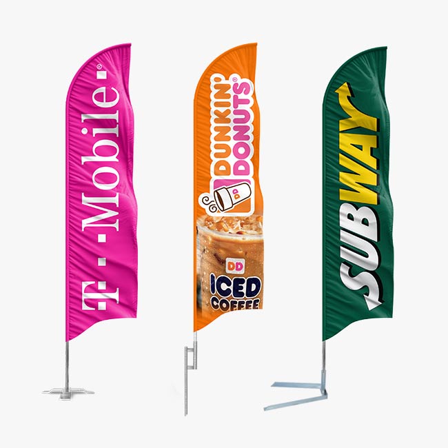 Custom Feather Flags - Feather Flag Nation