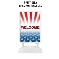 Water Base Signs Custom 23 x 33 inch