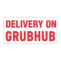 Delivery on Grubhub Vinyl Banner