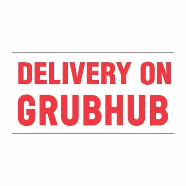 Delivery on Grubhub Vinyl