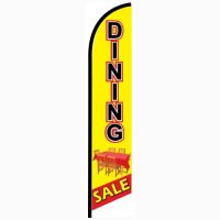 Dining Sale feather flag