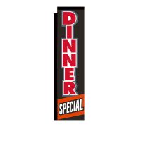 Dinner Special Rectangle Banner Flag