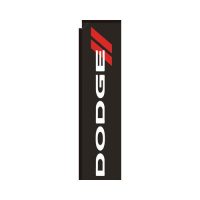 Dodge dealership Rectangle Flag