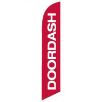 Doordash Flag Kit with Ground Stake