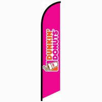 Dunkin Donuts feather flag