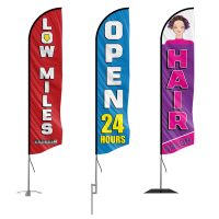 All-Feather Flags in Stock