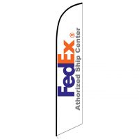 FedEx Authorized Ship Center feather flag