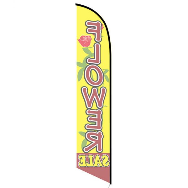 Flower Sale feather flag