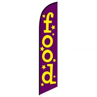 Food Feather Flag