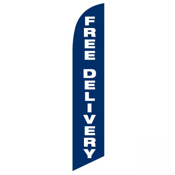 Free Delivery Feather Flag - FFN-99917