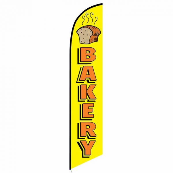 Fresh Bakery Feather Flag