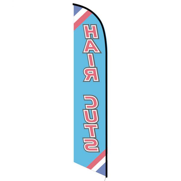 Haircuts banner flag