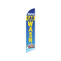 Hand Car Wash Feather Flag