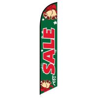 Holiday Christmas Sale Feather Flag