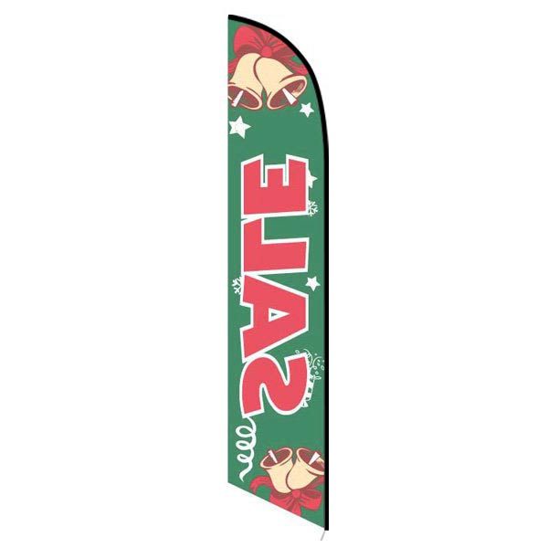 Holiday Christmas Sale Feather Flag