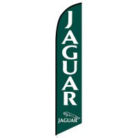 Jaguar feather flag