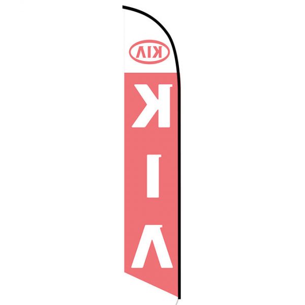 KIA feather flag