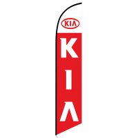 KIA feather flag