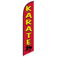 Karate Feather Flag