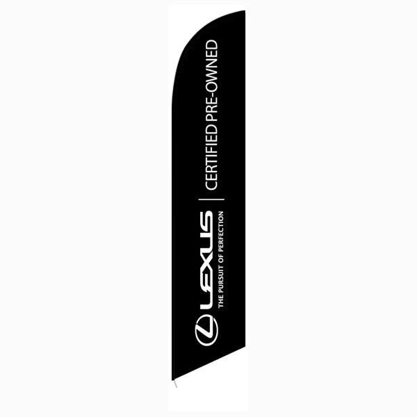 Lexus CPO feather flag