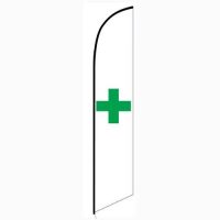 Marijuana dispensary feather flag