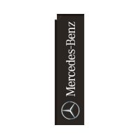 Mercedes Benz Dealership Rectangle Flag