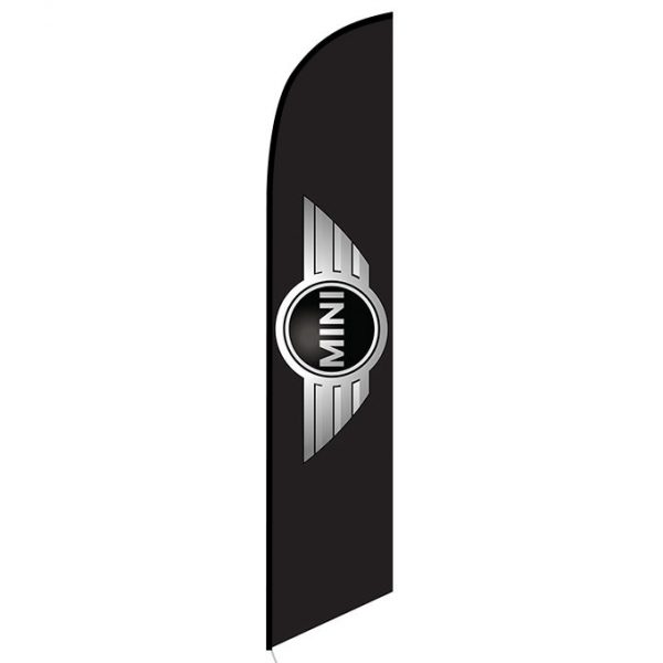 Mini cooper feather flag