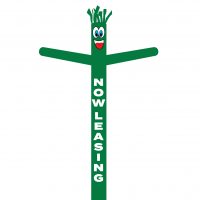 Now Leasing (Green) Inflatable Tube Man | 18ft Air Powered Outdoor Dancer Guy