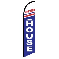 Open House Feather Flag