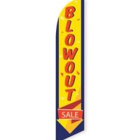 Blowout Sale Feather Flag