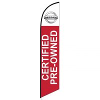 Nissan CPO feather flag