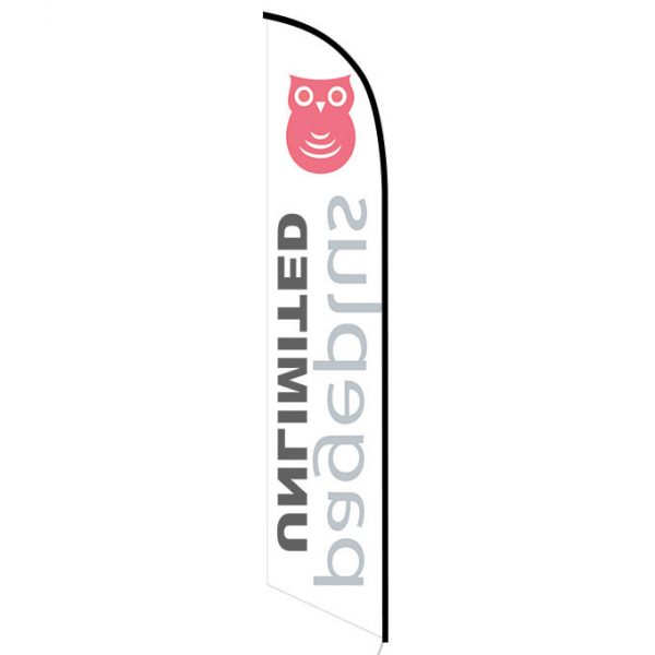 Pageplus Wireless Feather Flag